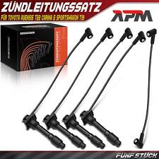5x Zündleitungssatz Zündkabel für Toyota Avensis T22 Carina E Sportswagon T19