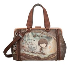 Anekke Core Outer Handbag Handtasche Tasche Multicolor grün braun Neu