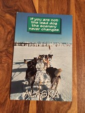 Hundepostkarte aus Alaska ? SIBERIAN HUSKY ? AK HUND