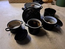 Emaille-Einkochtopf Vintage