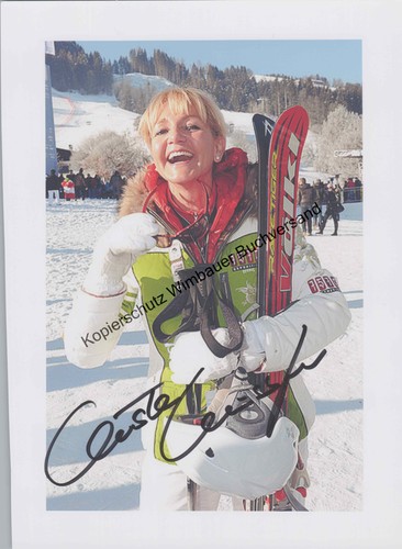 Original autogramm christa - original,