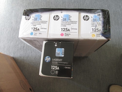 Set 125a original toner - hp,