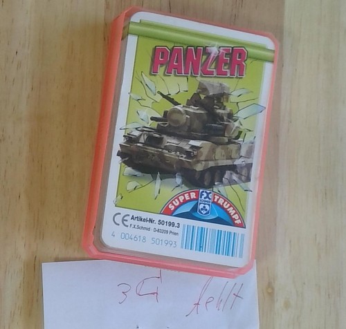 Panzer super trumpf quartett - super,