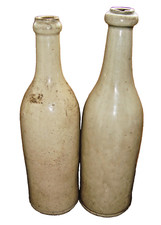 2 alte Keramikflaschen Uralte