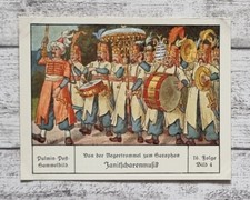 Janitscharenmusik Trommel Saxophon Palmin Sammelbild 76 Folge Reklame alt Kubel