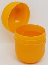150 Stück Ü-Ei Kapseln, orange, leer, für Gewinnspiele, Tombola, Hochzeit, usw.