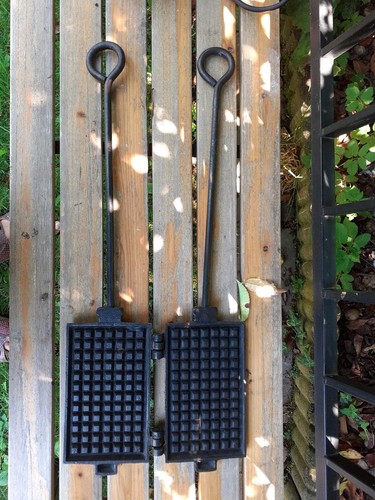 Antikes waffeleisen aus omas - antikes,