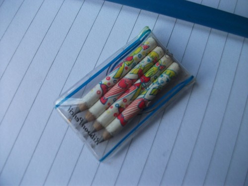 Vintage miniatur bleistifte - miniatur, im