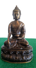 Antike Tibet Bronze Shakyamuni