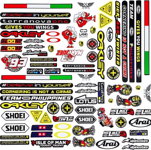 Motorrad sticker set - sticker,