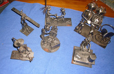 5 Metall Figuren Konvolut Hinz