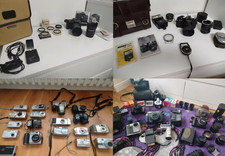 Großes Kamera Konvolut