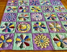 +++ Patchwork-Decke - UNIKAT-HANDARBEIT +++