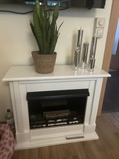 Mierzwa Gel und Ethanol Kamin Model Emily Weiß Wie Neu Kaum benutzt + Ethanol *2