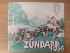 Zündapp 1936 Motorradkatalog