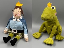 Ikea Kvack Froschkönig Märchenprinz Frosch Stofftier Wende Plüsch 2-in-1 40 cm