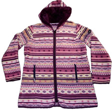 390519/K21 KANGAROOS Fleecejacke/Jacke, mit Kapuze Gr. 44/46 neu