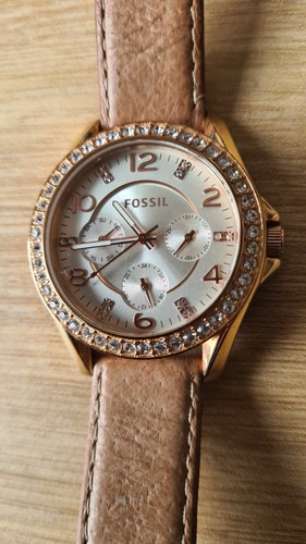 Fossil damenuhr strass steine - fossil,