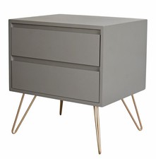 Nachtkommode Schubladen Kommode Nachtschrank Nachttisch Nachtkonsole Retro