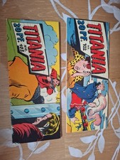 Original 1957- Titania-Nr. 106 + 107  , Piccolo Comics , Science - Fiction  