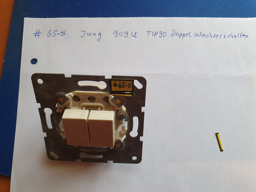 Jung 909 doppelwechsel - jung,