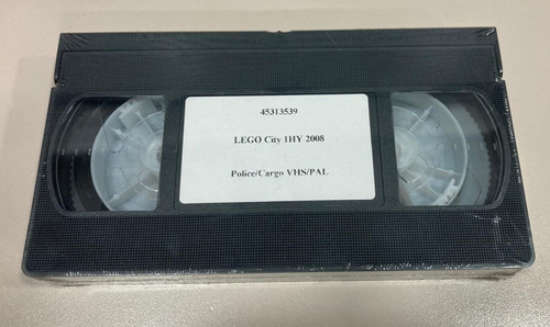 Lego city vhs kassette - city,