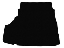 Schwarz Kofferraumteppich