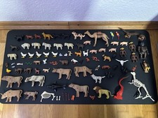 Playmobil Konvolut Tiere Hunde Katzen Schafe Affen Schwein Gorilla Maus Huhn Uvm