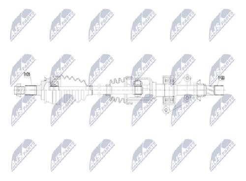 Original nty antriebswelle - original,