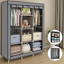 Neu Kleiderschrank Stoffschrank Faltschrank Stoffkleiderschrank Camping Schrank