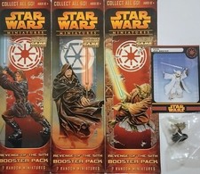 STAR WARS Miniatures (WotC): Revenge of the Sith - Figuren zur Auswahl (OVP)