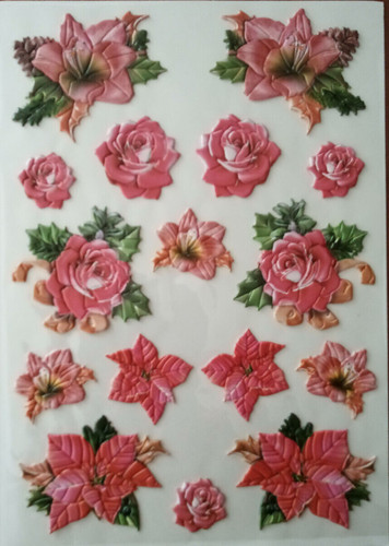 Relief sticker - 3-d,