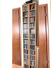 Ikea CD DVD Regal  Billy braun-rot /  Buche, 202 cm hoch