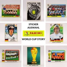 Panini Fussball World Cup Story  | Sticker Auswahl 1970 1974 1978 1982 1986 1990
