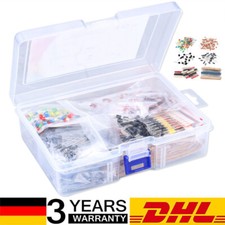 1400 DIY Elektronik Bausatz LED Widerstands Kondensator und Transistor Sortiment
