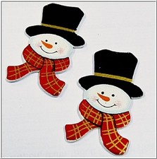 18 x Streudeko Schneemann aus