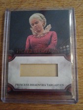 Game of Thrones House of the Dragon Season One Relic Card RC49 Princess Rhaenyra