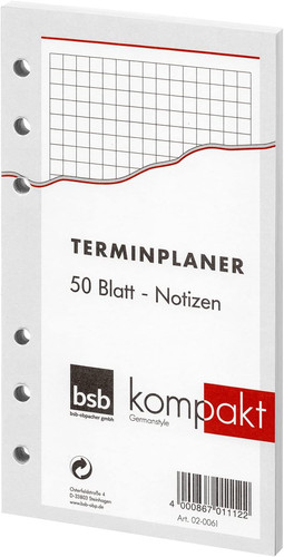 Ersatzeinlage notizen - ersatzeinlage,