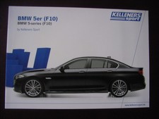 Kelleners Sport BMW 5er (F10) Prospekt / Brochure, GB/D