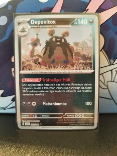 Pokemon karte deponitox - deponitox, *