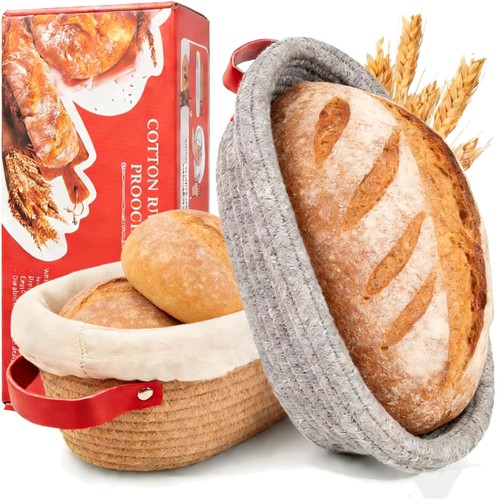 Gärkörbchen sauerteig brot - sauerteig,