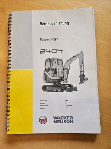 Bedienungs-/Wartungsanleitung