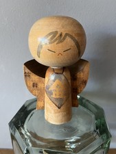 Vintage Kokeshi Puppe Japan original japanische Handwerkskunst Holz- Rar 11,5 cm