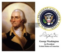PRESIDENT GEORGE WASHINGTON IN