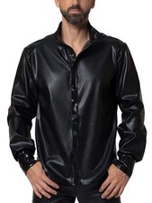 Wetlook Hemd Langarmhemd