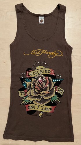Damen shirt top - ed, hardy