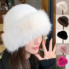 Damen Wintermütze Kunstpelz