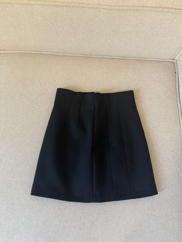 Minirock damen schwarz high - schwarz,