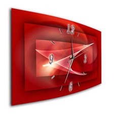 BM Wanduhr 60 cm x 30 cm