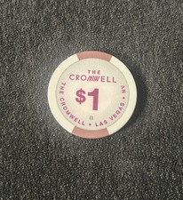 Cromwell Casino * 1$ Poker Chip Jeton * Las Vegas * Strip * Boulevard